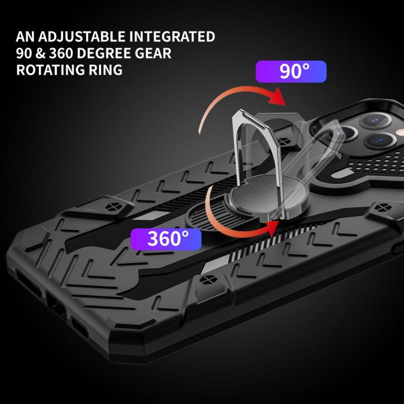 Cover iPhone 11 Pro Sort Rustning Med Støttering