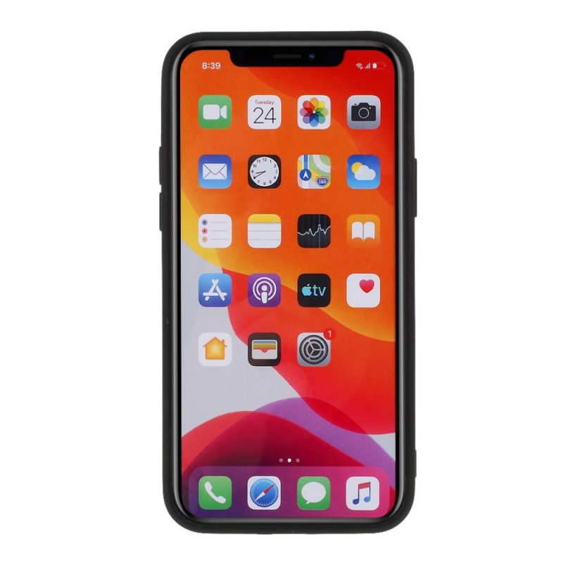 Cover iPhone 11 Pro Sort Silikone Med Matematik I Ren Farve