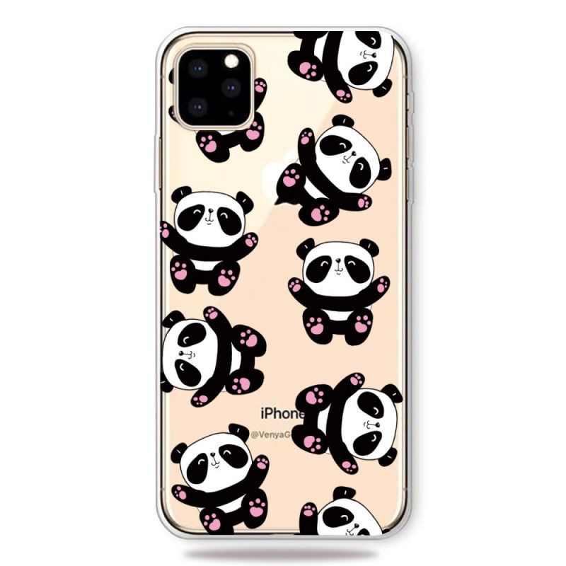 Cover iPhone 11 Pro Top Sjove Pandaer Beskyttelse