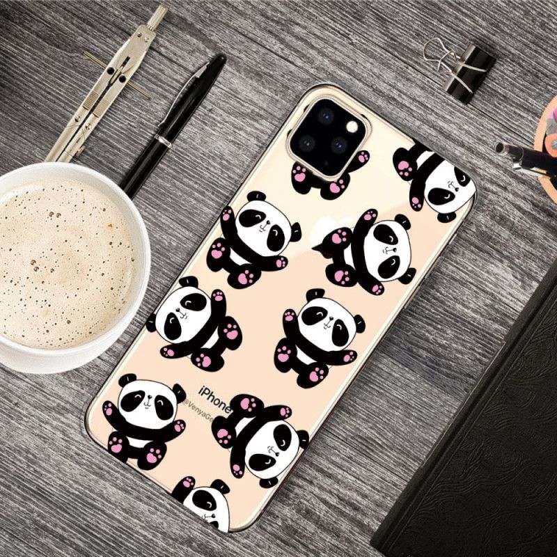 Cover iPhone 11 Pro Top Sjove Pandaer Beskyttelse