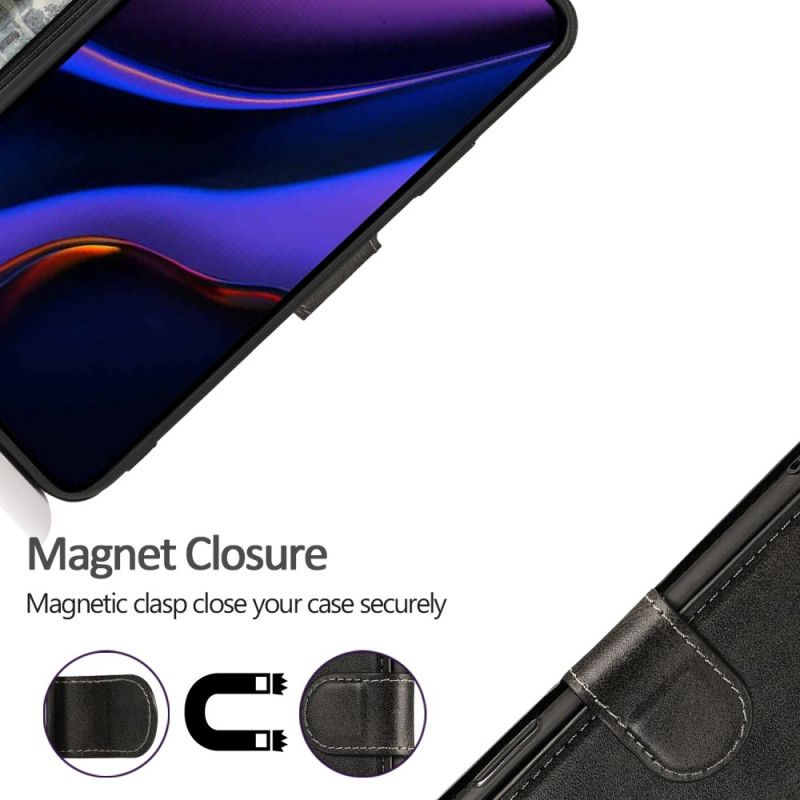 Flip Cover Læder for iPhone 11 Pro Grå Pung Læder Effekt