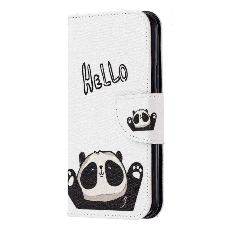 Flip Cover Læder iPhone 11 Pro Hej Panda Original