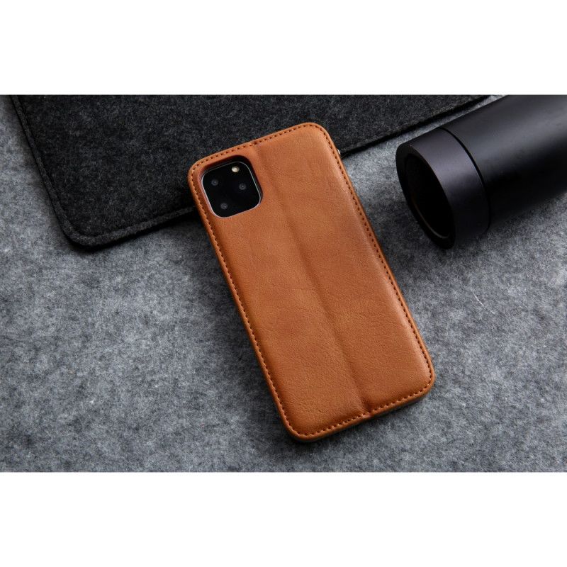 Læder Cover iPhone 11 Pro Sort Mobilcover Finesse Læder Stil