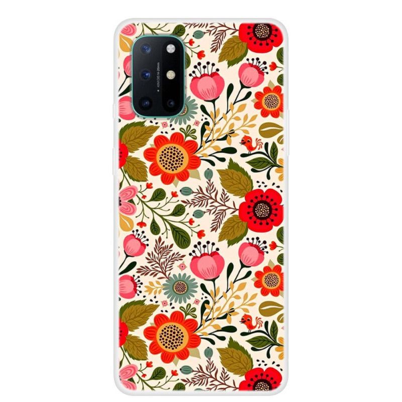 Cover for OnePlus 8T Blomstertæppe