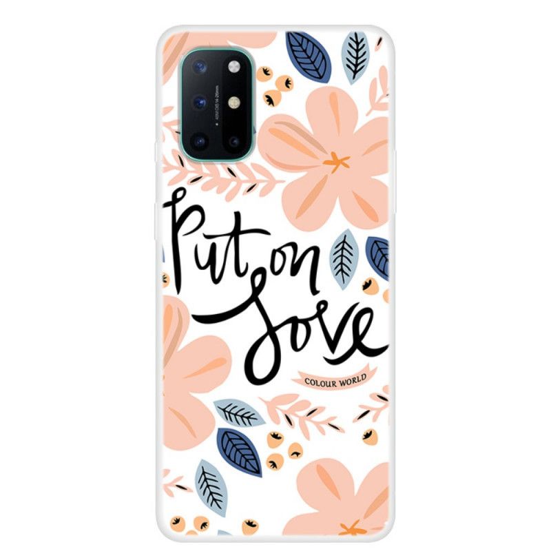 Cover for OnePlus 8T Sæt Kærlighed På