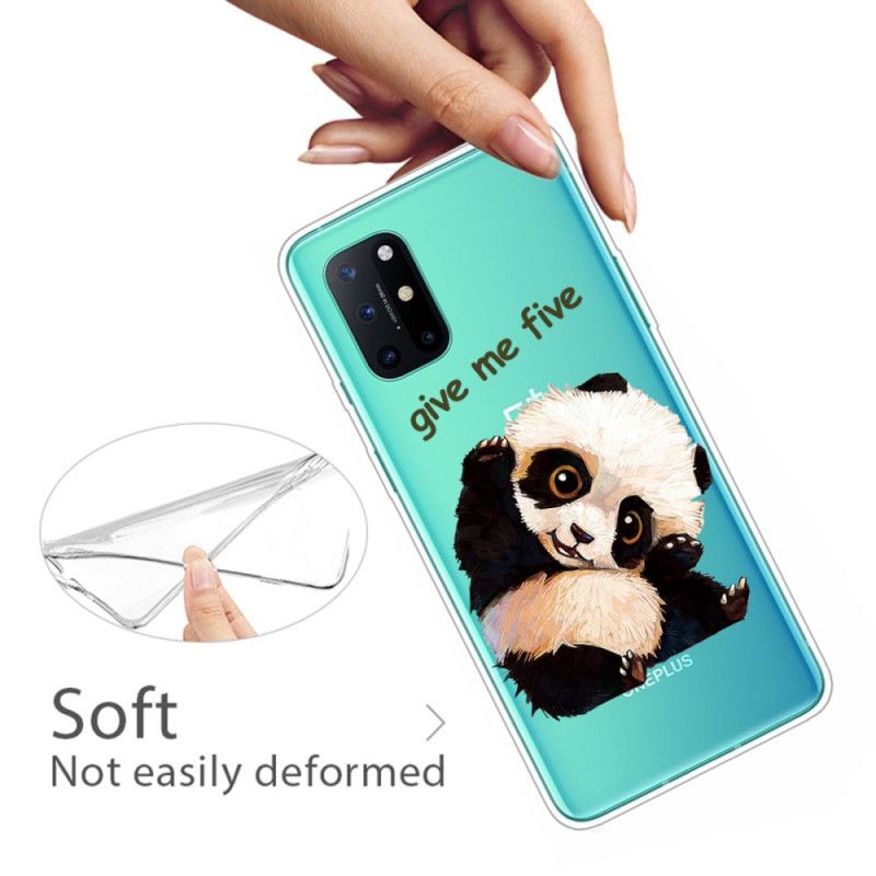 Cover OnePlus 8T Gennemsigtig Panda. Giv Mig Fem Original