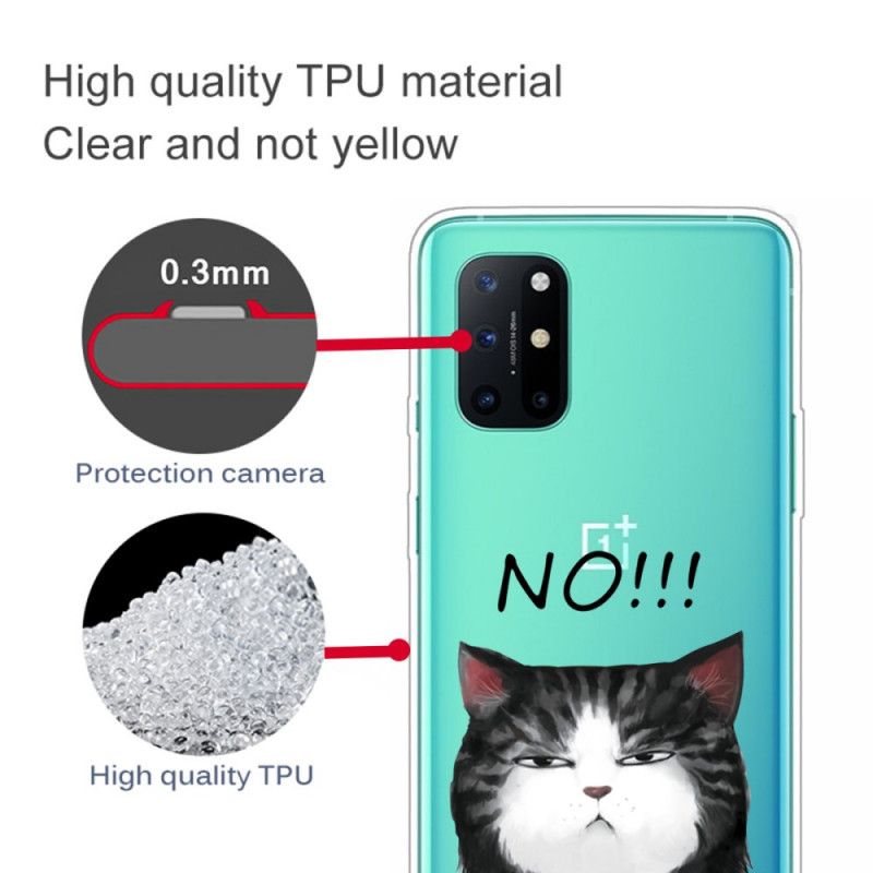 Cover OnePlus 8T Katten. Der Siger Nej Original