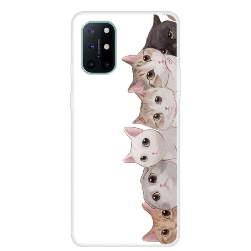 Cover OnePlus 8T Lyttende Katte Beskyttelse