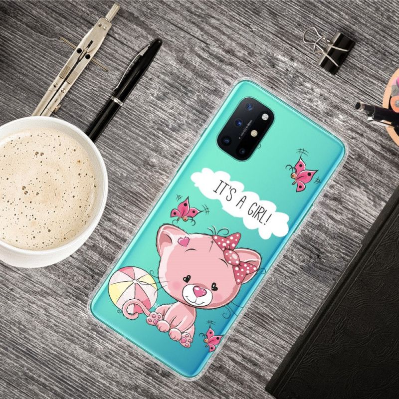 Cover OnePlus 8T Mobilcover Det Er En Pige