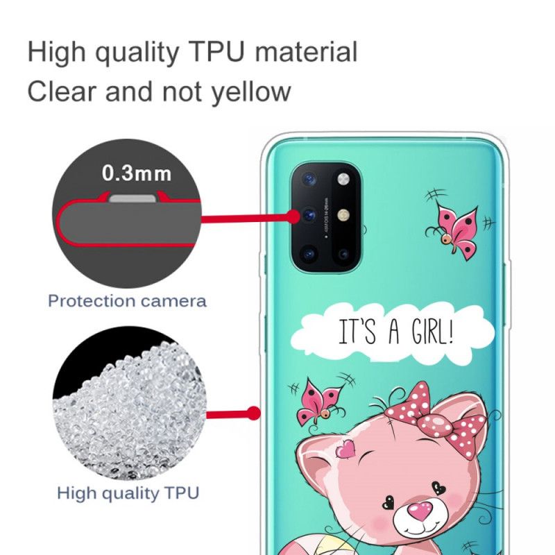 Cover OnePlus 8T Mobilcover Det Er En Pige