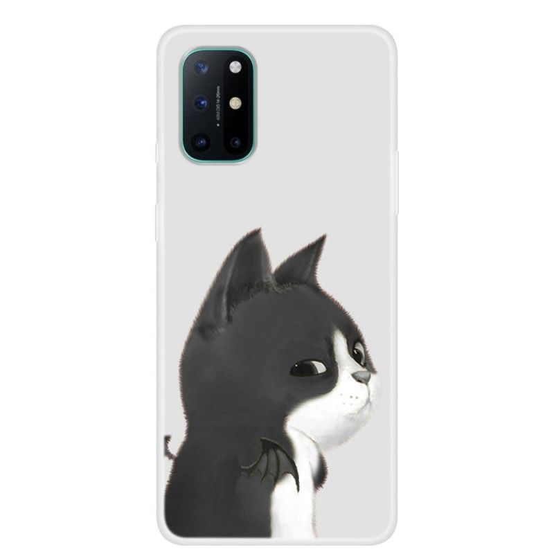 Cover OnePlus 8T Mobilcover Djævelkat