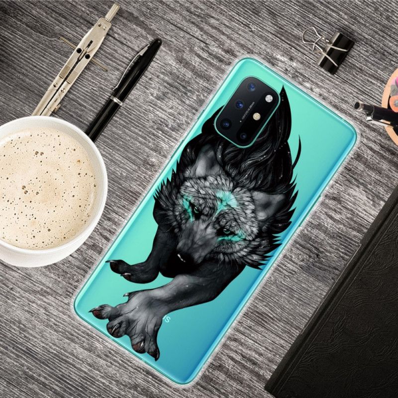 Cover OnePlus 8T Mobilcover Grafisk Ulv