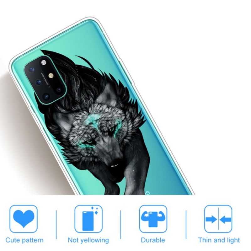 Cover OnePlus 8T Mobilcover Grafisk Ulv