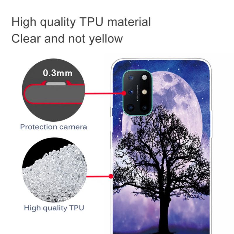 Cover OnePlus 8T Mobilcover Månetræ