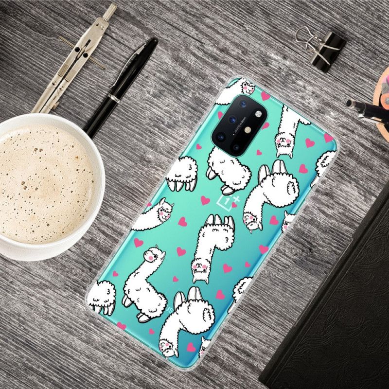 Cover OnePlus 8T Mobilcover Øverste Lamaer