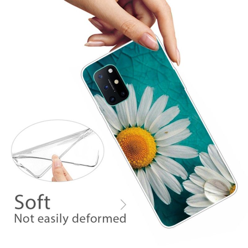 Cover OnePlus 8T Mobilcover Sommer Tusindfryd