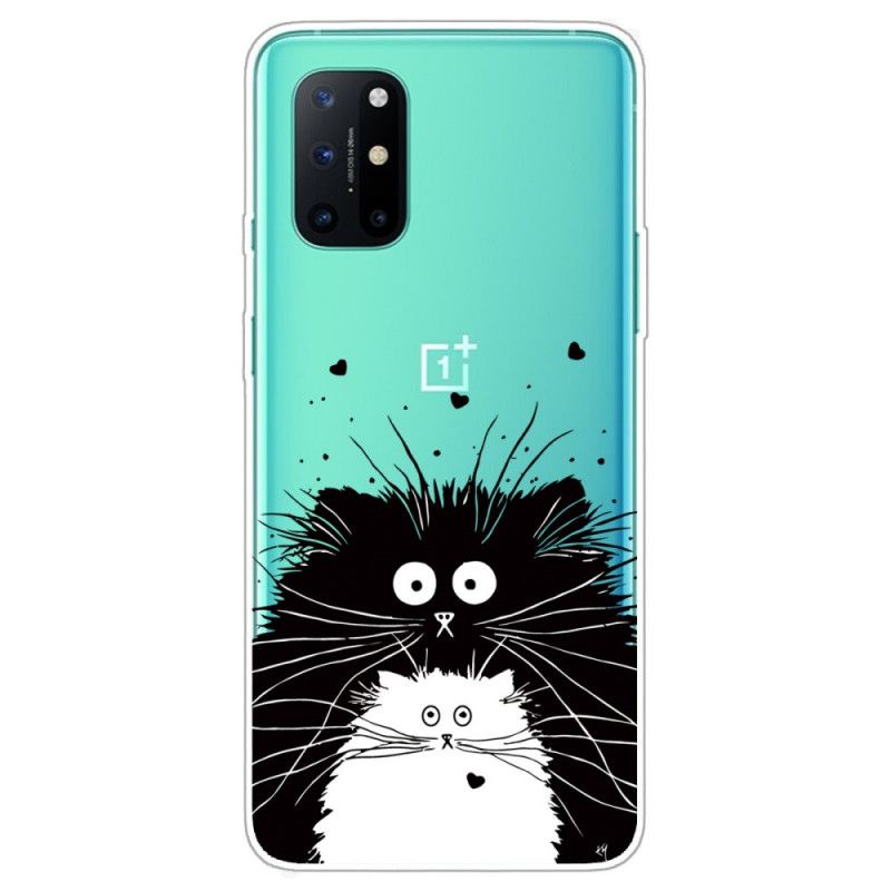 Cover OnePlus 8T Se På De Skøre Katte