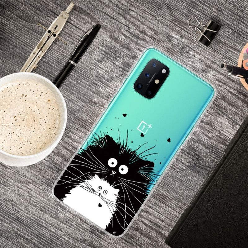 Cover OnePlus 8T Se På De Skøre Katte