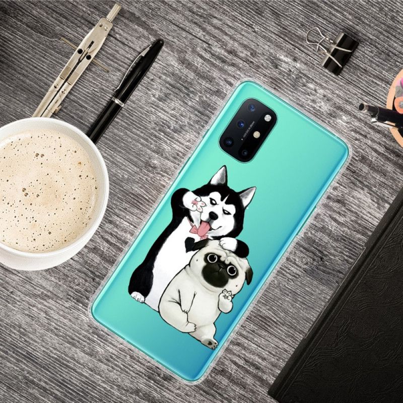 Cover OnePlus 8T Sjove Hunde