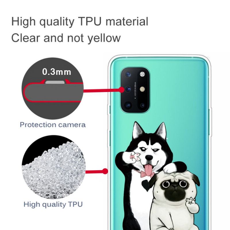 Cover OnePlus 8T Sjove Hunde