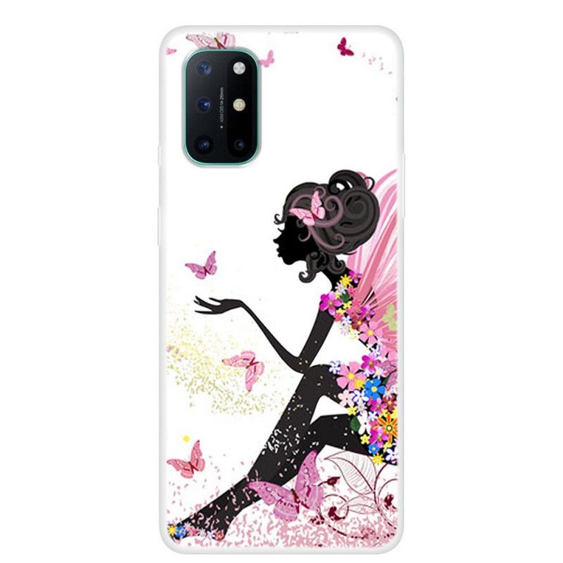 Cover OnePlus 8T Sommerfugldame