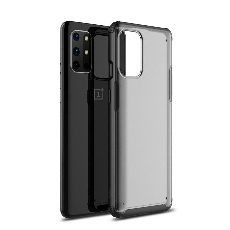 Cover OnePlus 8T Sort Mobilcover Frostet Hybrid