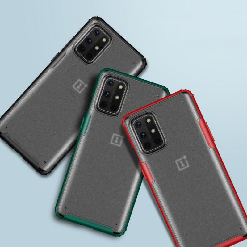 Cover OnePlus 8T Sort Mobilcover Frostet Hybrid