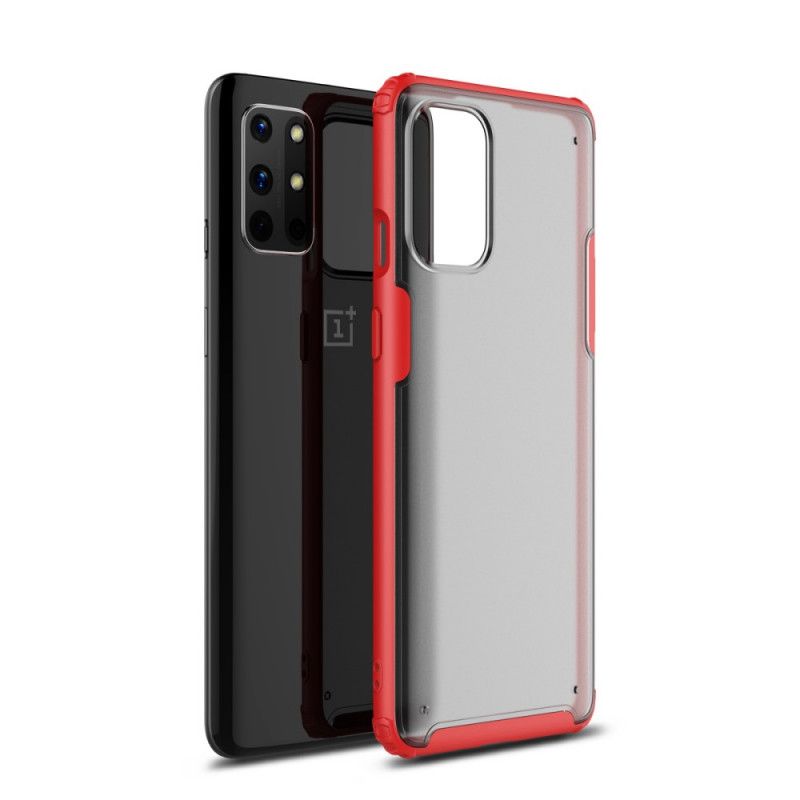 Cover OnePlus 8T Sort Mobilcover Frostet Hybrid