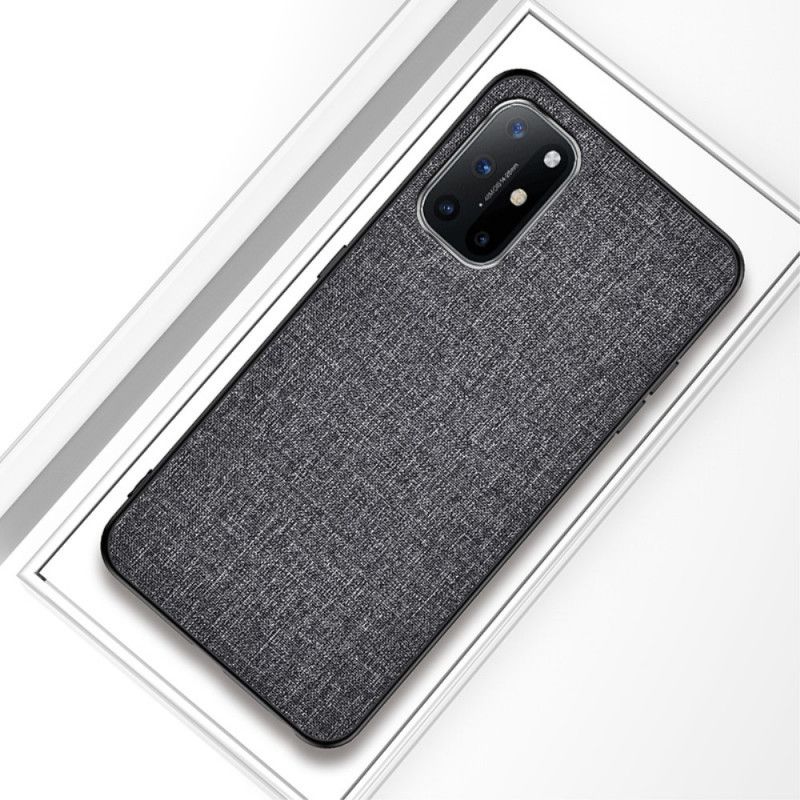 Cover OnePlus 8T Sort Mobilcover Stoftekstur