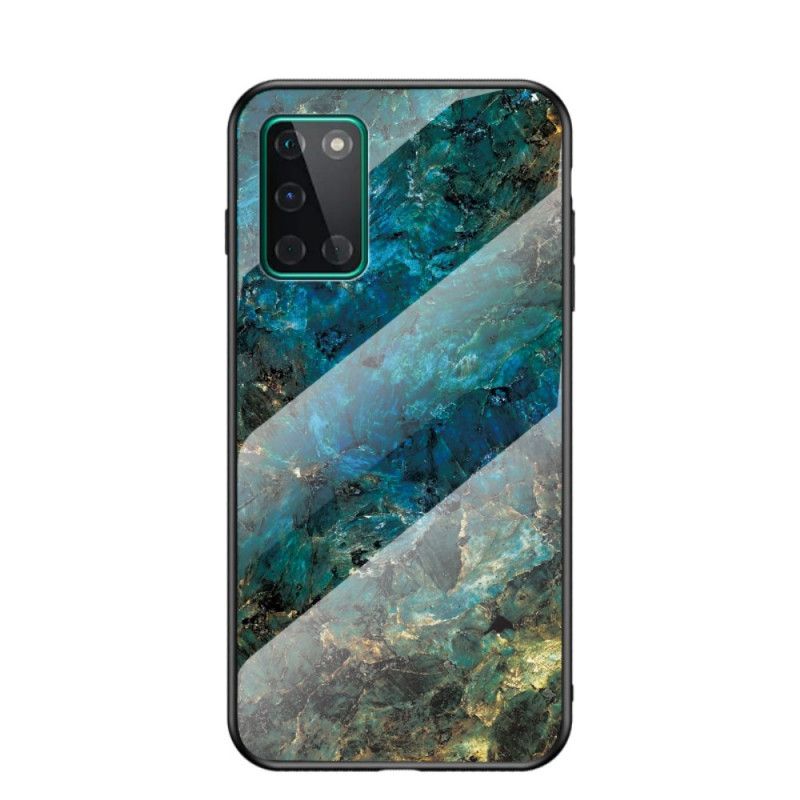 Cover OnePlus 8T Sort Premiumfarver Hærdet Glas Beskyttelse