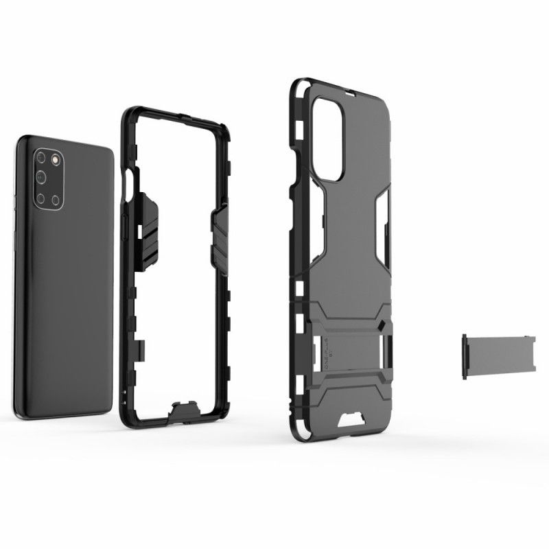 Cover OnePlus 8T Sort Ultra Resistent Tunge