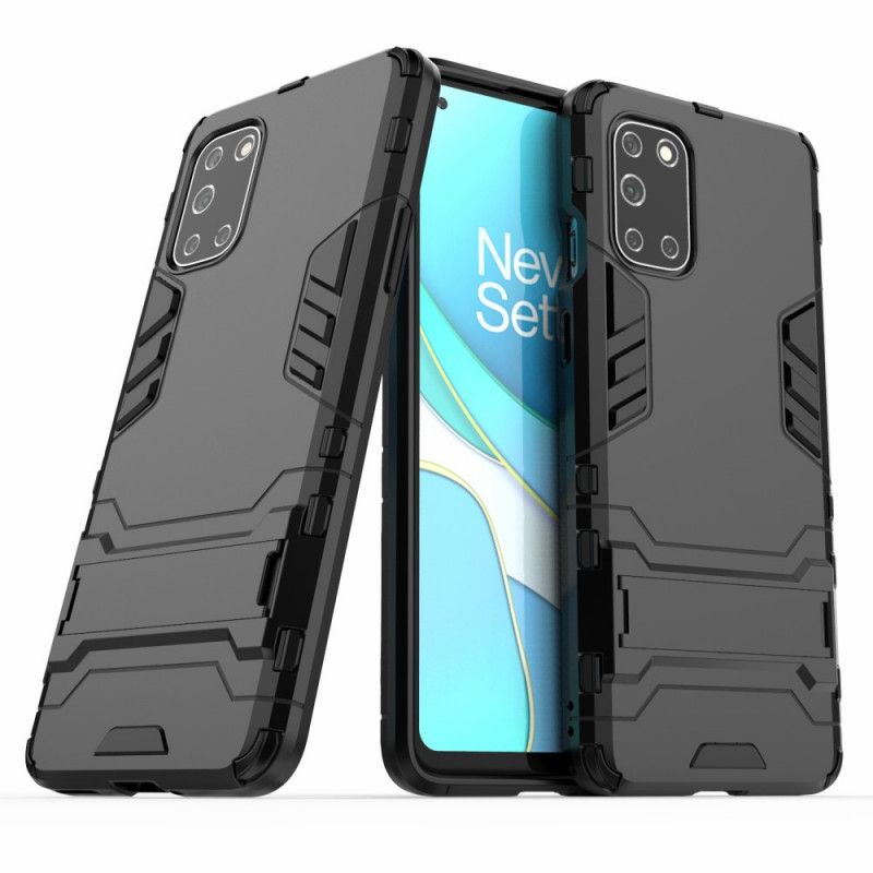 Cover OnePlus 8T Sort Ultra Resistent Tunge