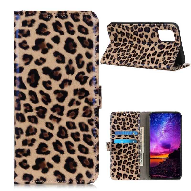 Flip Cover Læder OnePlus 8T Leopard