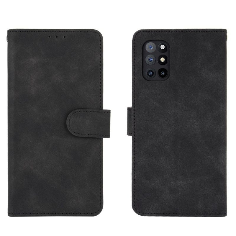 Flip Cover Læder OnePlus 8T Sort Hud-Touch Original