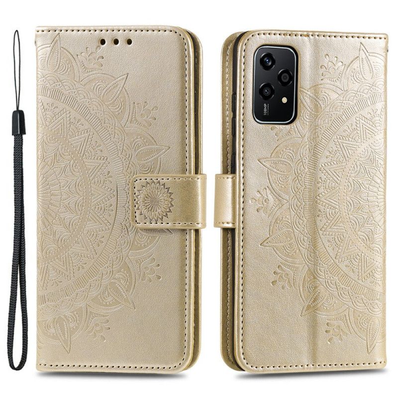 Flip Cover Honor 200 Lite Mandala Sol Med Rem