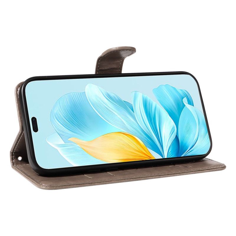 Flip Cover Honor 200 Lite Sommerfugle Og Blomster