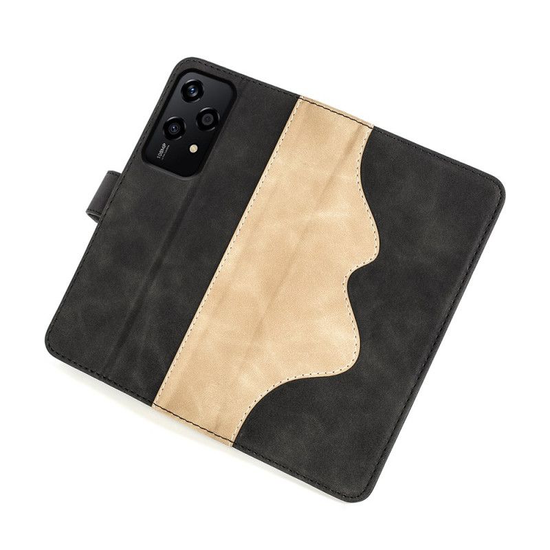 Flip Cover Honor 200 Lite Tofarvet Design