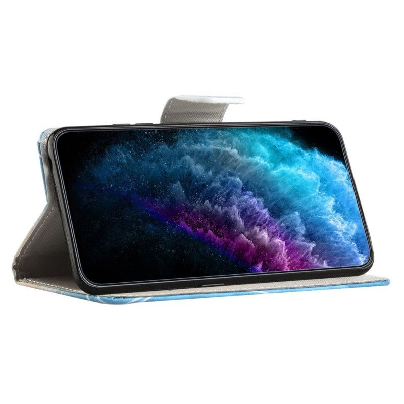 Flip Cover Til Honor 200 Lite Mousserende Sommerfugle