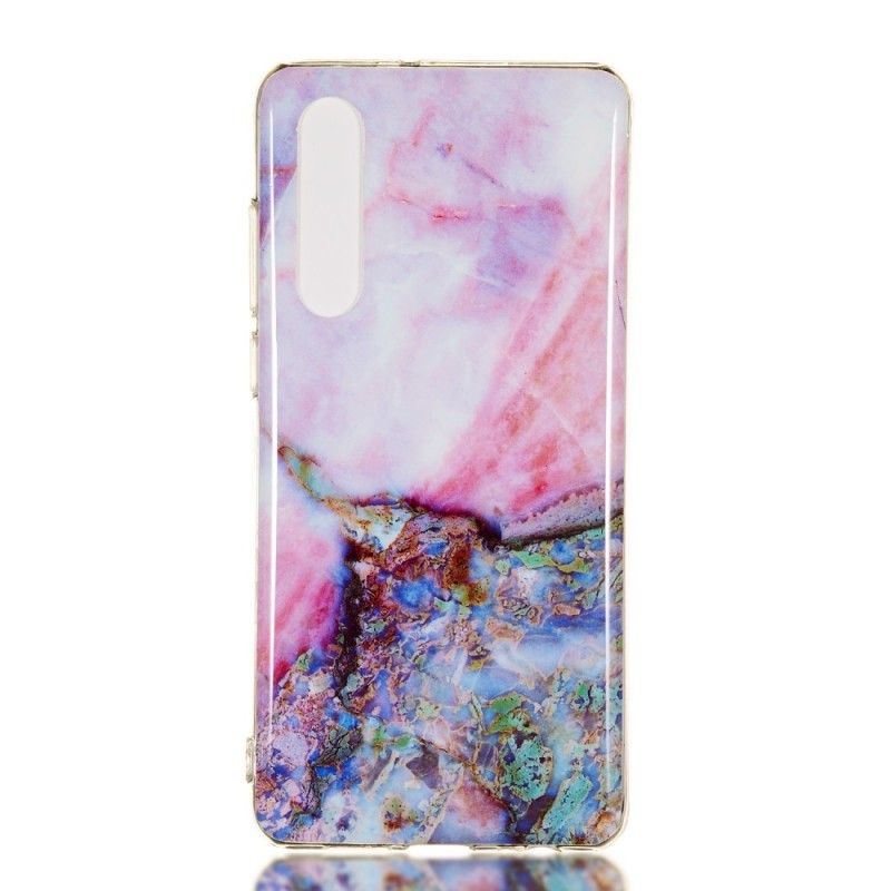 Cover for Huawei P30 Flerfarvet Marmor