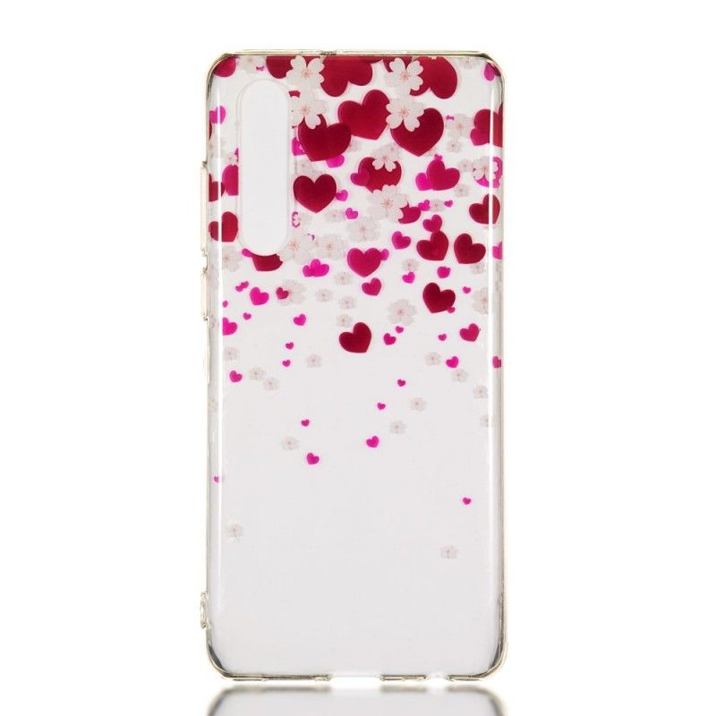 Cover for Huawei P30 Hjerteregn