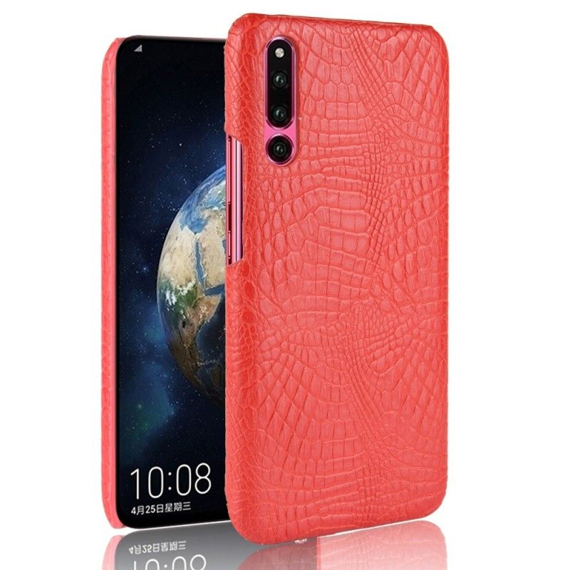 Cover for Huawei P30 Sort Krokodillehudeffekt