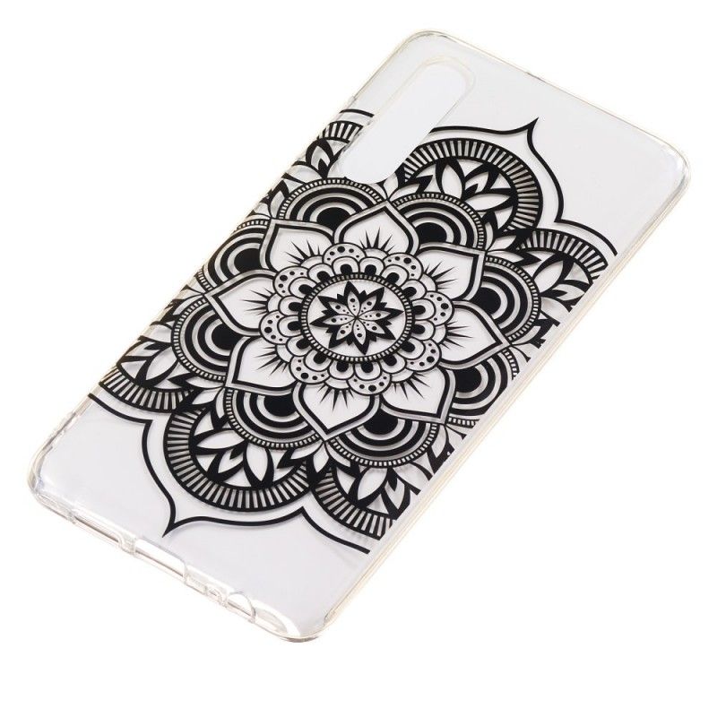 Cover for Huawei P30 Sort Mandala Kunst