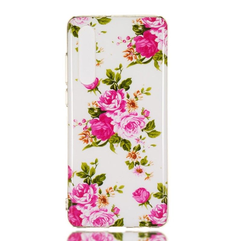 Cover Huawei P30 Fluorescerende Frihedsblomster