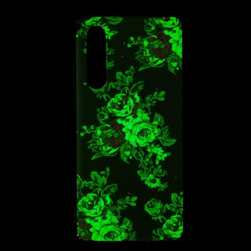 Cover Huawei P30 Fluorescerende Frihedsblomster