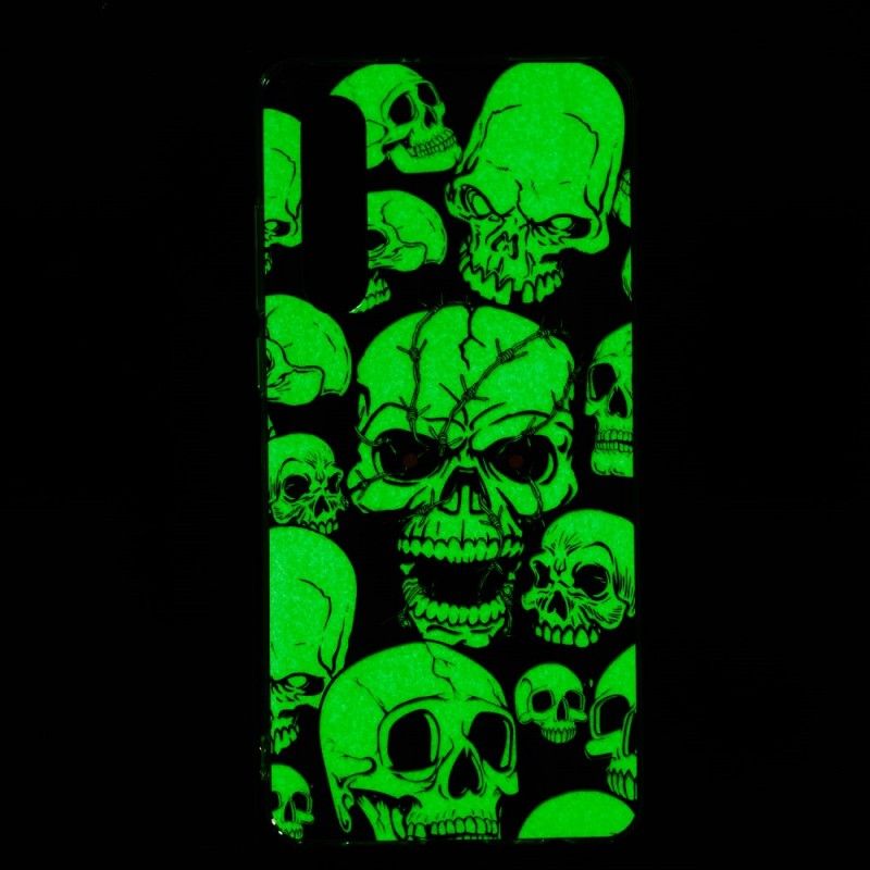 Cover Huawei P30 Fluorescerende Kranier Med Opmærksomhed