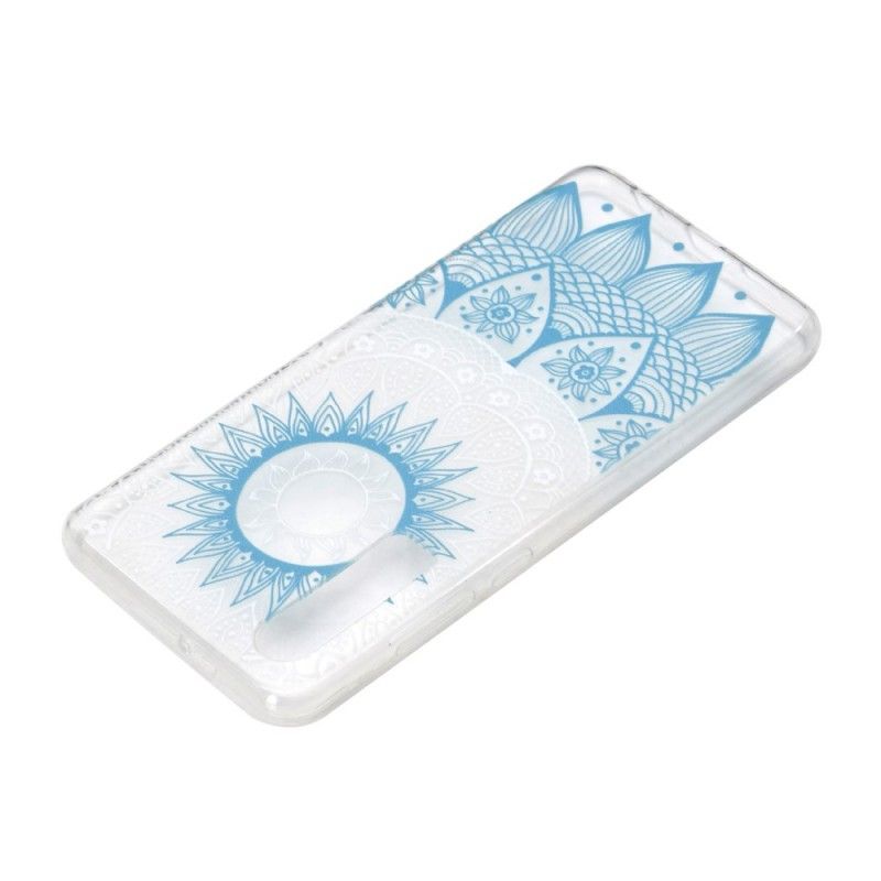 Cover Huawei P30 Lyseblå Gennemsigtig Farverig Mandala