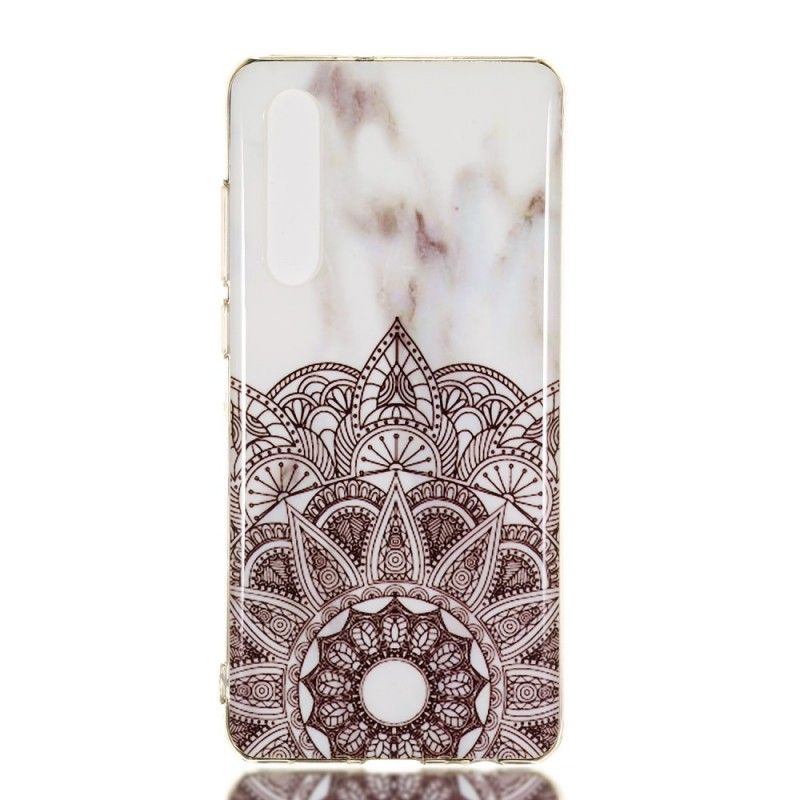 Cover Huawei P30 Marmoreret Mandala