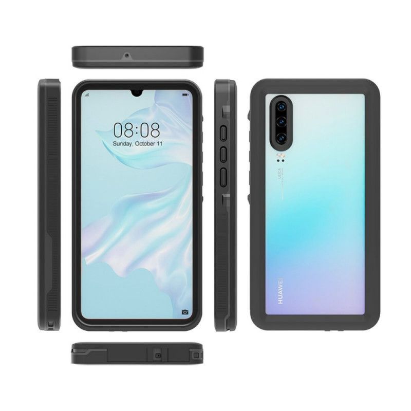 Cover Huawei P30 Mobilcover Vandtæt Redpepper