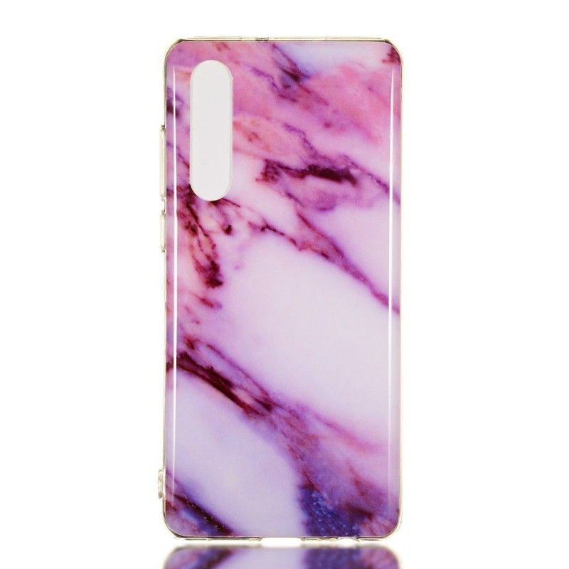 Cover Huawei P30 Sort Sjælden Marmor