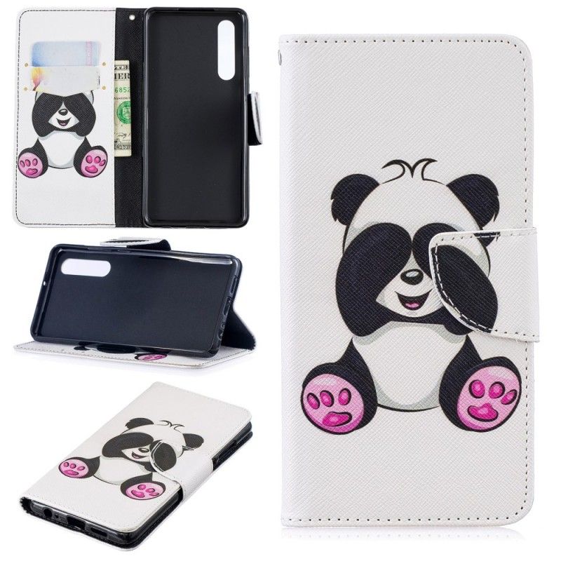 Flip Cover Huawei P30 Sjov Panda